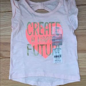 NWT 3m summer shirt carter’s 4T EUC